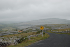 Karst pavements and topography of the Burren approx 5km south of Ballyvaughan Co Clare Ireland. Exposures of the Dinantian Burren Limestone Formation are composed of shallow water carbonates. Note the clints (limestone blocks) and grikes (joints formed by Variscan folding (Coller, 1984) and fracturing) enlarged by Pleistocene disolution (Williams, 1966).